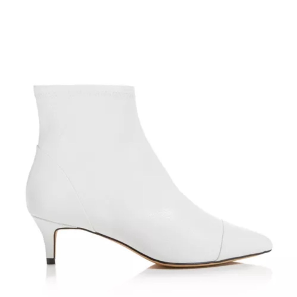 Rebecca Minkoff Cream Heeled Boots